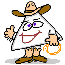 Aloha Cowboy new Apple iMessage sticker packs for iPhone and iPad messages Triangle People